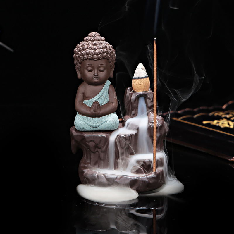 Incensário Cascata Buddha Zen